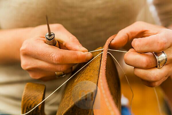 Artisan leather workshop