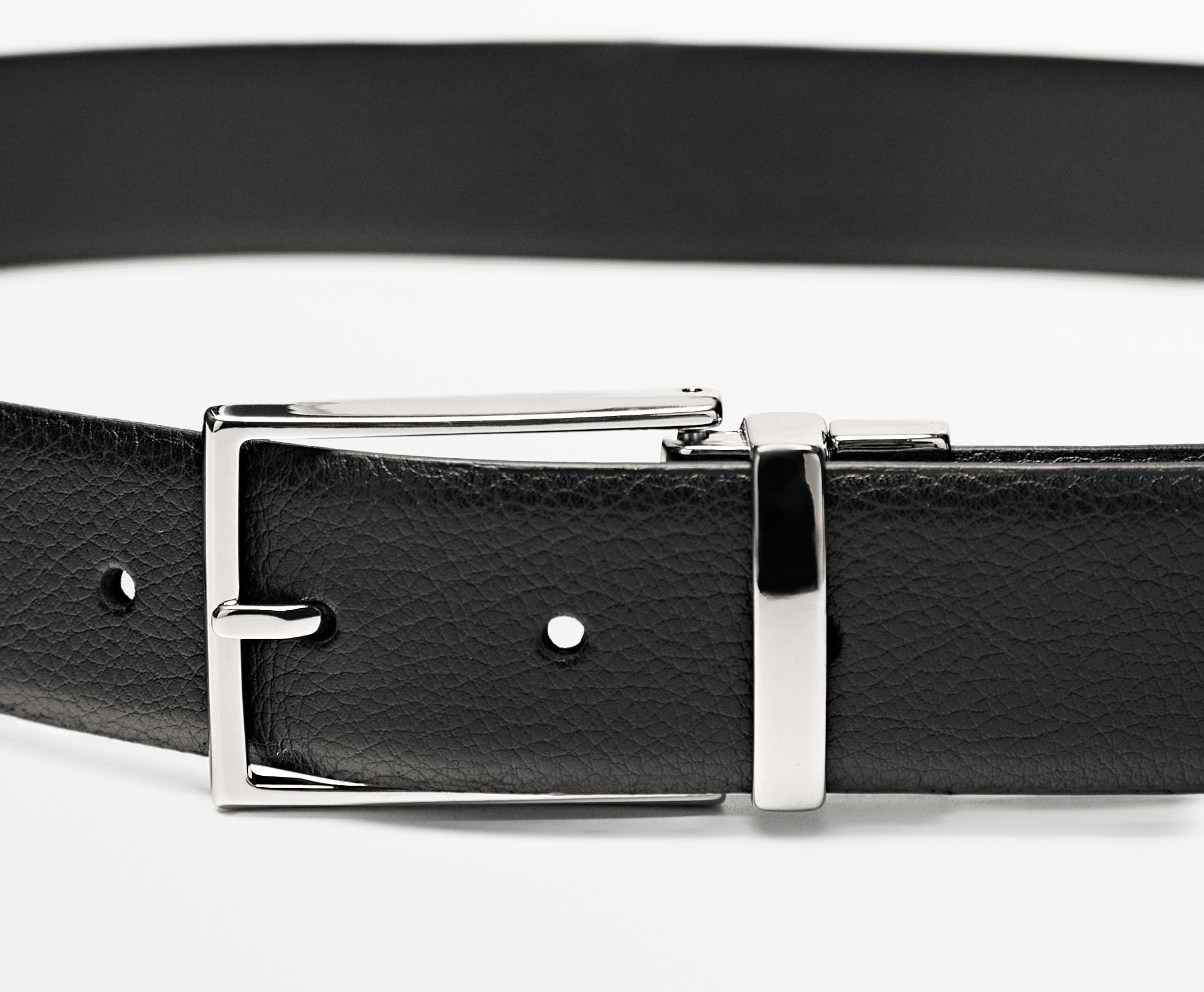 Dress — embossed leather texture detail