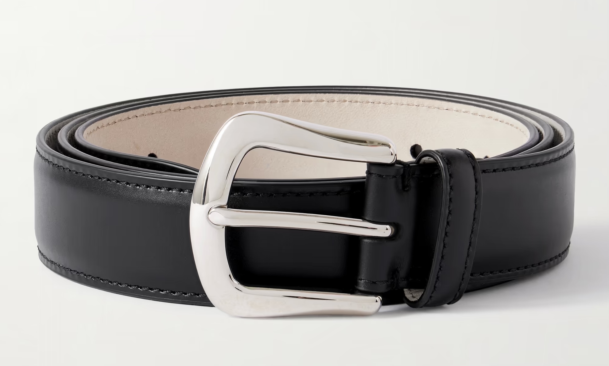 Dress — premium leather material and edge finish