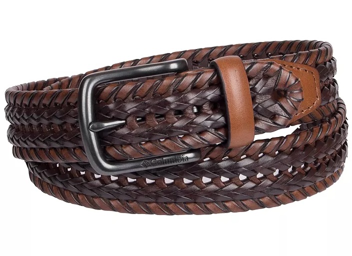 Columbia — lace braid and stretch belts