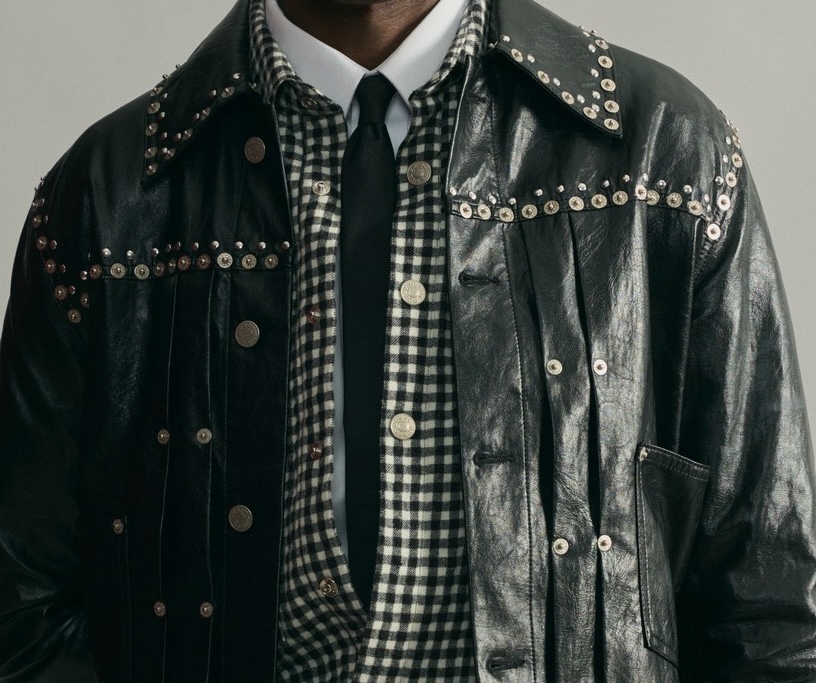 Modern — textured weave fabric close-up